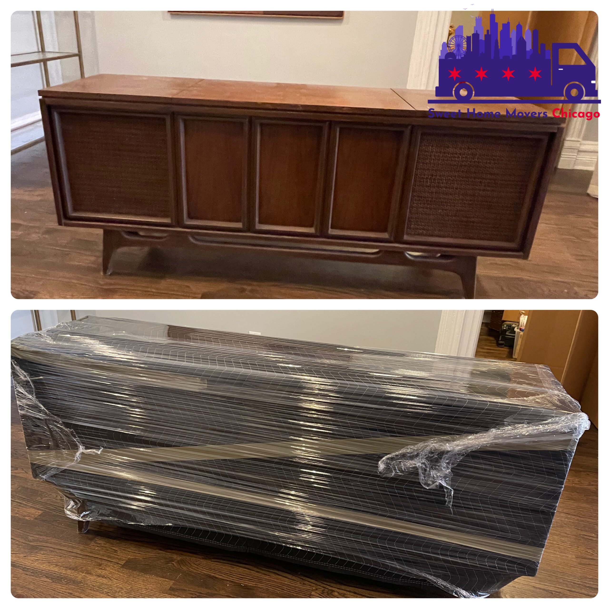 Neatly Wrapped Entertainment Set