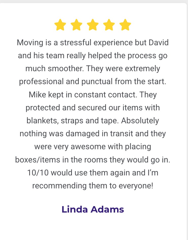 Review from a customer
